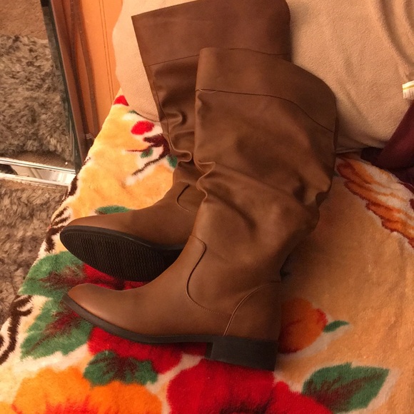 American Eagle By Payless Shoes Payless Wide Width Long Boot Poshmark
